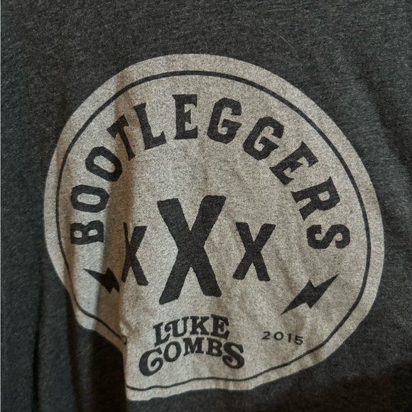 Luke Combs Bootleggers Graphic Tee in Dark Gray - Picture 3 of 5